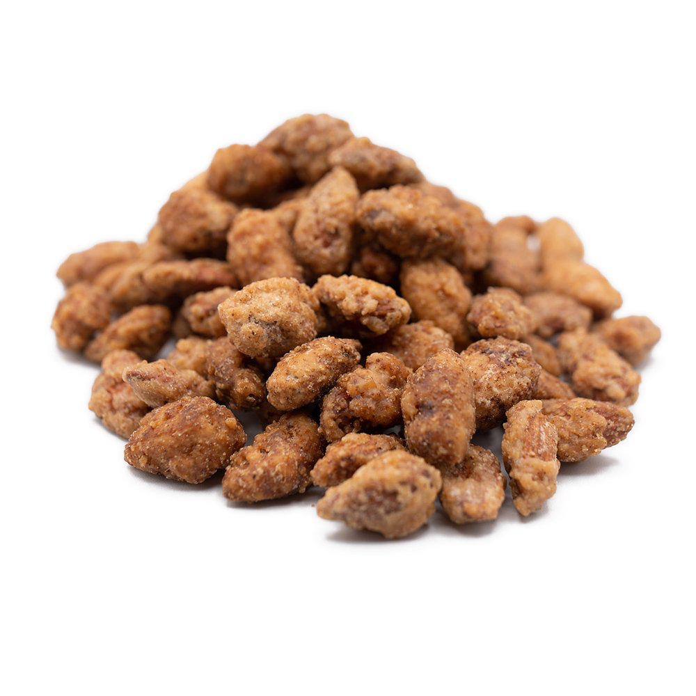 very hot honey almonds